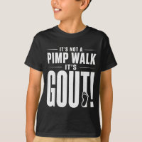 Não É Uma Caminhada De Cafetão É Gota Camiseta3