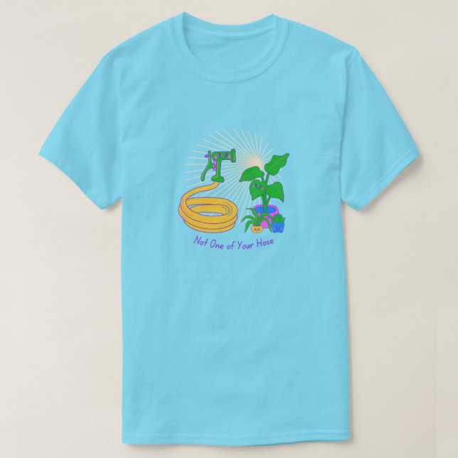 Camiseta Não é uma das suas mangas (Frente do Design)