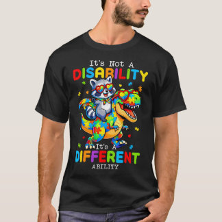 Camiseta Não é uma deficiência, é uma capacidade diferente 