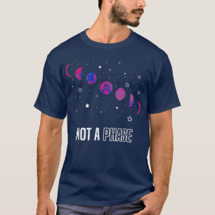 Camiseta Não é uma faca. Bandeira bissexual... que se engra