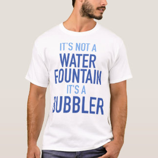 Camiseta Não É Uma Fonte De Água, É Um Bolha