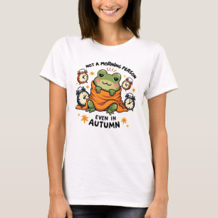 Camiseta Não é uma Pessoa da Manhã - Sapo Cozy Fall com Rel
