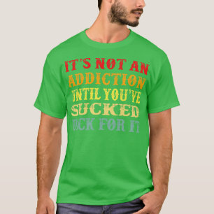 Camiseta Não É Uma Tipografia Afetada Pelo Vício