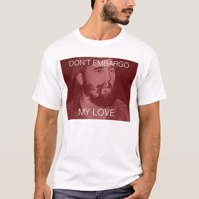 Camiseta não embargue meu amor (Frente)