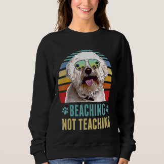 Camiseta Não Ensinando Bichons Cachorro Crescente Verão