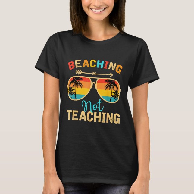 Camiseta Não Ensinando Modo De Professora No Verão Vaca (Frente)