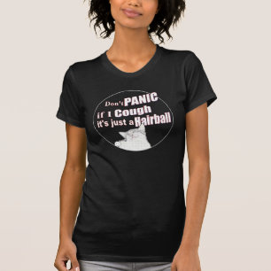 Camiseta Não entre em pânico se eu tosse, é só uma bola