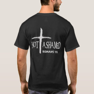 Camiseta Não Envergonhado Romanos 116 Jesus Cristão