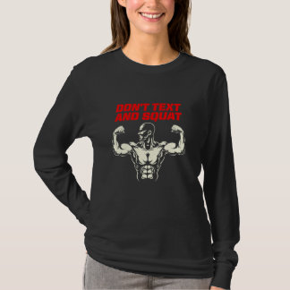 Camiseta Não Enviar Texto e Esmagar Malhação