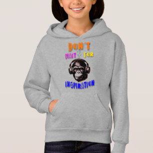 Camiseta Não espere por inspiração