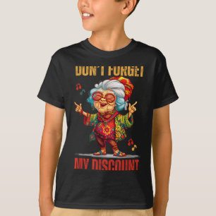 Camiseta Não Esqueça Meu Idoso Divertido Senior