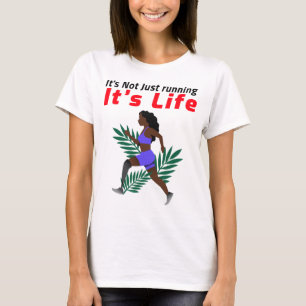 Camiseta Não Está Apenas Correndo Sua Vida