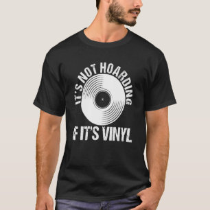 Camiseta Não está entoando se é música de vinil Record Hous