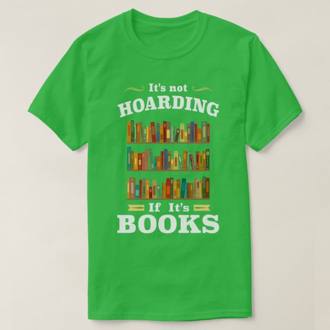 Camiseta Não está escondendo se seus livros (Frente do Design)