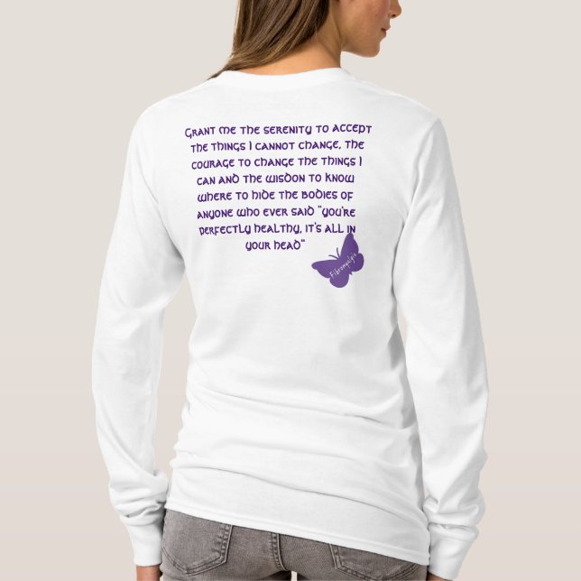 Camiseta "Não está na minha cabeça" (Verso)