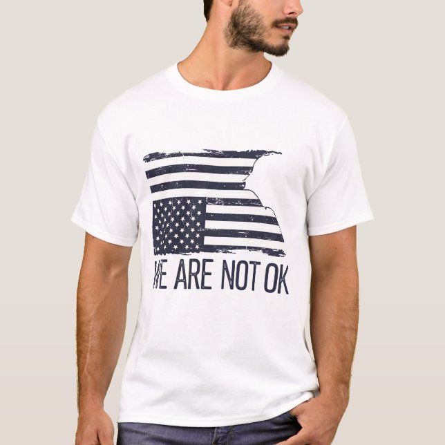 Camiseta Não Estamos Bem (Frente)
