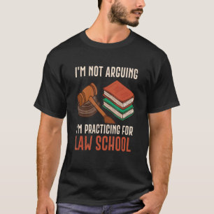 Camiseta Não estou a argumentar que estou a praticar o Dire