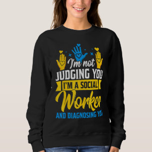 Camiseta Não Estou A Julgar-Te Que Sou Um Trabalhador Socia