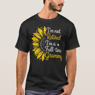 Camiseta NÃO Estou Aposentada ESTOU Em Tempo Integral Gramm