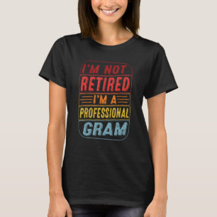 Camiseta Não Estou Aposentado Sou Um Avô Profissional Para