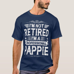 Camiseta Não estou aposentado, sou um vovô profissional pai