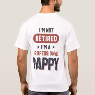 Camiseta Não estou aposentado, sou uma papoula profissional
