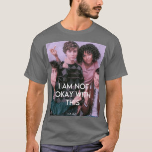 Camiseta não estou bem, cartaz