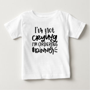 CAMISETA NÃO ESTOU CHORANDO, ESTOU PEDEMDO JANTAR