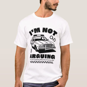Camiseta Não estou discutindo
