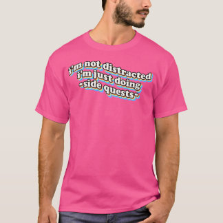 Camiseta NÃO Estou Distraído ESTOU Apenas Fazendo Missões S