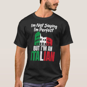 Camiseta Não Estou Dizendo Que Sou Perfeito, Mas Sou Um Ita