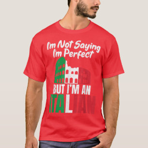 Camiseta Não estou dizendo que sou perfeito, mas sou um ita