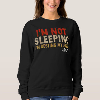 Camiseta Não estou dormindo. Estou apenas descansando meu P