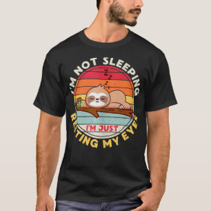 Camiseta Não Estou Dormindo Só Estou Descansando Meu Tanque