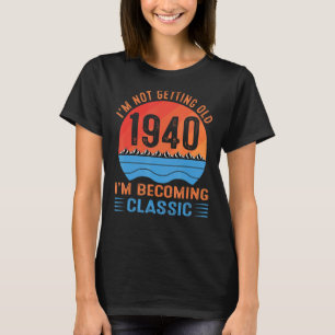 Camiseta Não estou ficando velho, estou me tornando clássic