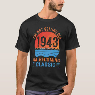 Camiseta Não estou ficando velho, estou me tornando clássic