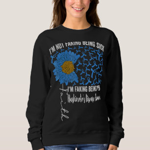 Camiseta Não estou fingindo estar doente. Estou fingindo es