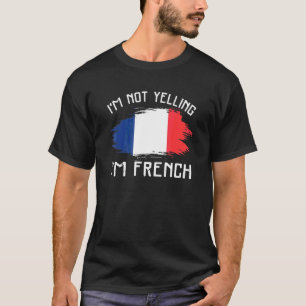 Camiseta Não Estou Gritando Estou Orgulhoso da Franquia Fra