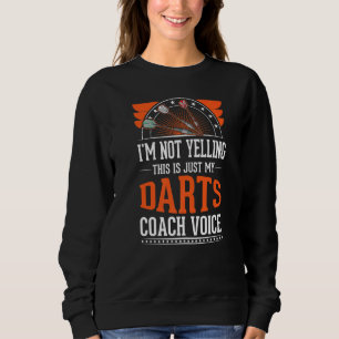 Camiseta Não estou gritando que é apenas o treinador de Dar