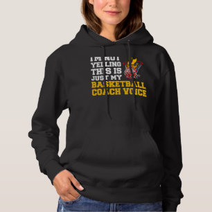 Camiseta Não estou gritando que é só meu treinador de basqu