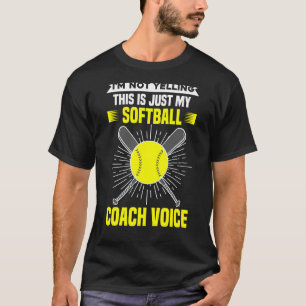 Camiseta Não estou gritando que é só meu treinador Voi
