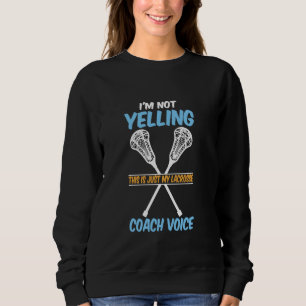Camiseta Não estou gritando que é só o meu treinador de lac