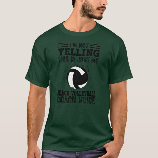 Camiseta Não estou gritando que é só Voz Beach (Frente)