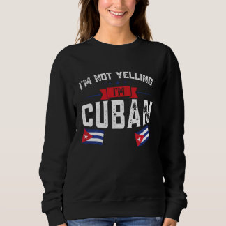 Camiseta Não estou gritando, sou cubano