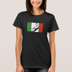 Camiseta Não estou gritando, sou siciliano italiano america