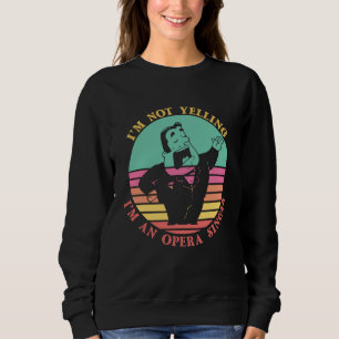 Camiseta Não Estou Gritando Sou Um Cantor de Ópera Música C