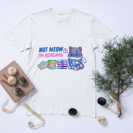 Camiseta Não estou lendo.