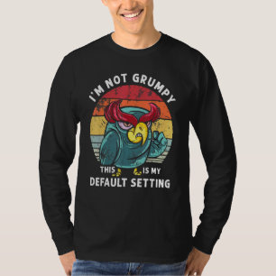 Camiseta Não Estou Mal-Humorado Esta é Minha Configuração P