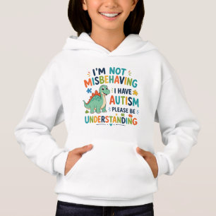 Camiseta Não estou me comportando mal, eu tenho autismo