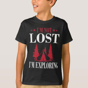 Camiseta não estou perdido, estou explorando